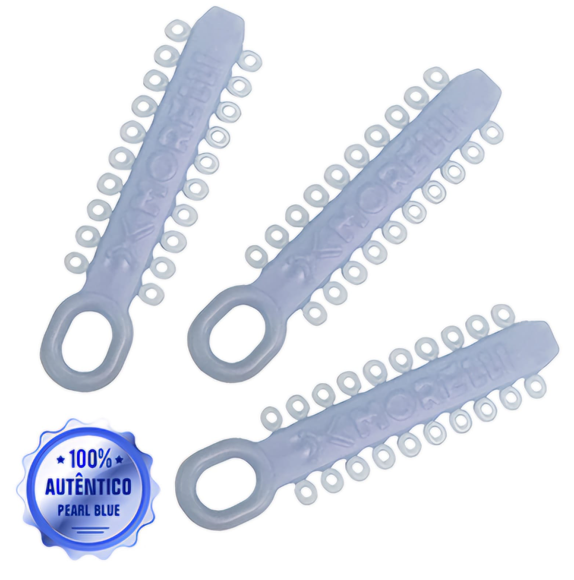 Pearl Blue Aesthetic Modules with Antimicrobial Additive