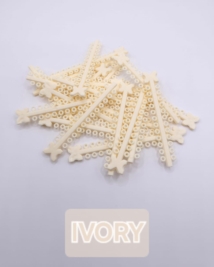 Colored Elastic Modules IVORY