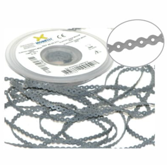 Elastic Chain Short/Medium/Long- Gri/Transparent - rola 4,5m