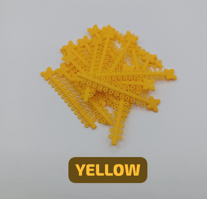 Module elastice colorate YELLOW