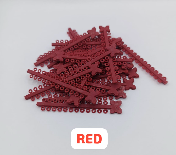 Module elastice colorate RED