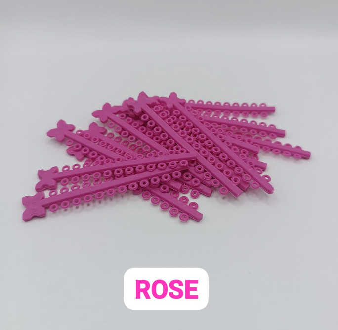 Module elastice colorate ROSE