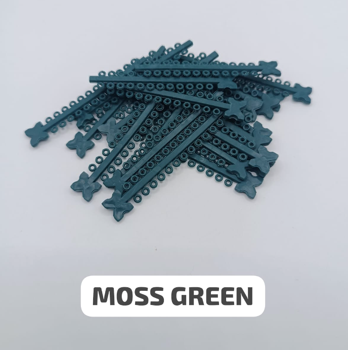 Module elastice colorate MOSS GREEN