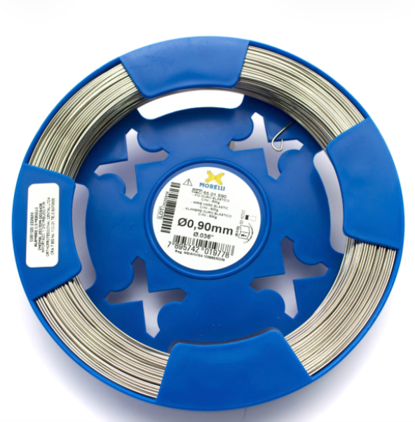 Wire Hard Elastic CrNi - Round Г0,90mm (.036"'") in Roll 50g"